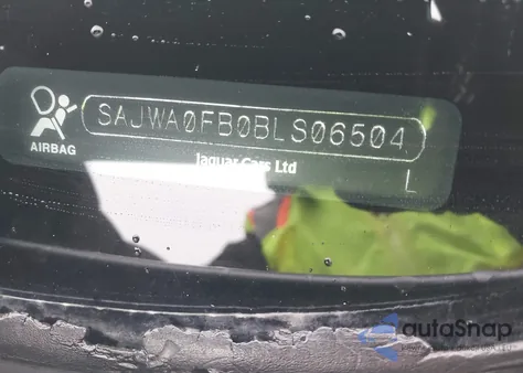 2011 Jaguar Xf from USA, damaged, VIN SAJWA0FB0BLS06504